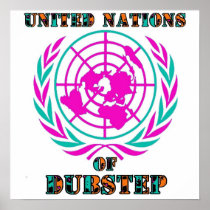 United nations dubstep poster