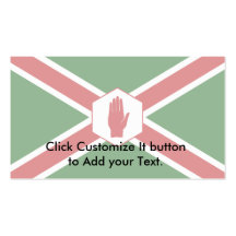 United Northern Ireland flag Business Card