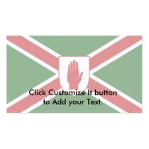 United Northern Ireland Shield flag Business Card