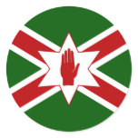 United Saint Patrick'S For Northern Ireland flag Stickers