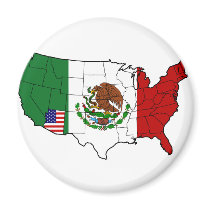 United State of Arizona Refrigerator Magnet