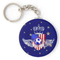 United States 2010 US Soccer Keychain