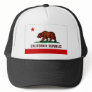 United States California Flag Mesh Hat