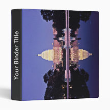 United States Capitol 3 Ring Binders