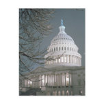 United States Capitol Building in Winter Dress Postcards
