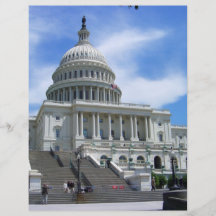 United States Capitol White House Washington DC Custom Flyer