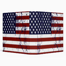 United States Flag  Binder
