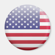United States Flag Fridge Magnet