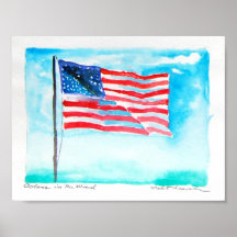United-States-Flag Posters