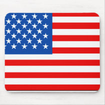 United States Flag T-shirts and Gifts Mouse Pad