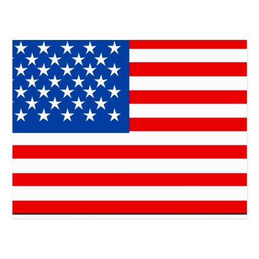 United States Flag T-shirts and Gifts Post Cards