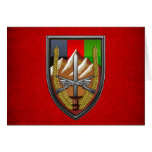 United States Forces Afghanistan Cards