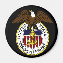United States Merchant Marine Seal Sailors Magnets