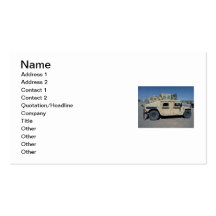 UNITED STATES MILITARY BUSINESS CARD