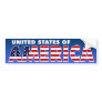 United States of America Bumper Sticker