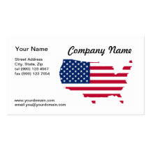 United States of America Business Card
