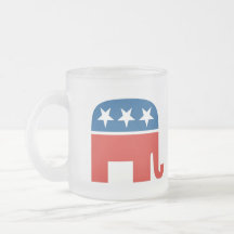 united states of america republican party elephant coffee mug