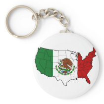 United States of Mexico Key Chains