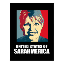 United States of Sarahmerica Postcard