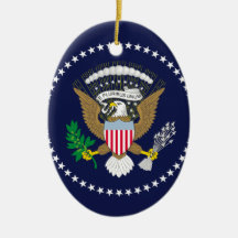 United States Presidential Christmas Tree Ornaments