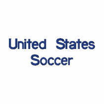 United States soccer golf shirt for Yanks fans Embroidered Polo Shirt