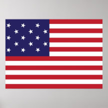 United States Star Spangled Banner Flag Poster