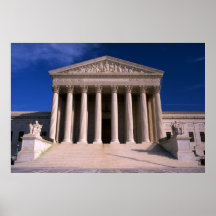 United States Supreme Court Building Posters