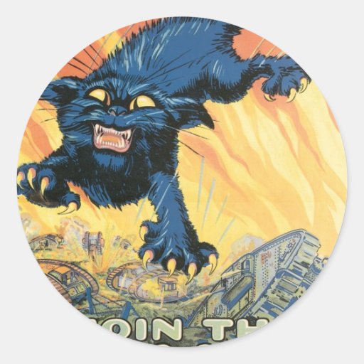 United States Tank Corps. circa 1918 Stickers