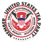 United States Tea Party stickers