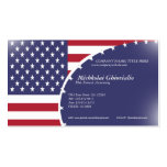 United States USA Flag Business Card