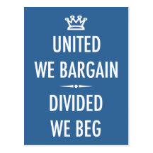 United We Bargain Post Card