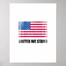 United we stand Faded.png Poster