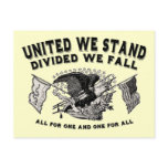 United We Stand Post Card