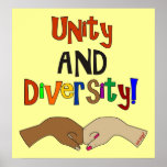 UNITY AND DIVERSITY Poster posters