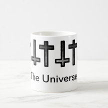 Univers dans la tasse croisée