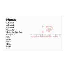 Universal City, CA Business Cards