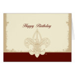 Universal Emblem Happy Birthday Card