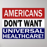 Universal Healthcare poster posters