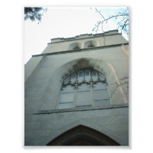 Universal Unitarian Church Tower, Buffalo, NY Photographic Print