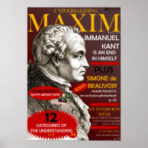 Universalizing Maxim Posters
