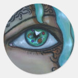 Universe Eye Round Stickers