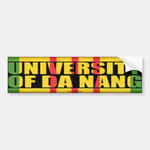 University of Da Nang Sticker Bumper Stickers