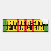 University of Long Binh Sticker Bumper Sticker