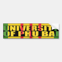 University of Phu Bai Sticker Bumper Stickers