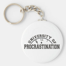 University of Procrastination Key Chain