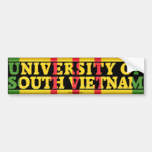 University of South Vietnam Sticker Bumper Sticker