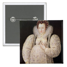 Unknown Lady, c.1595-1600 Pinback Button