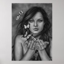 Unleash the butterflies Poster