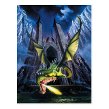 Unleashed Dragon Postcard
