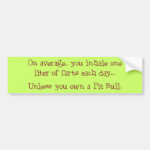 Unless You Own a Pit Bull Bumper Stickers
